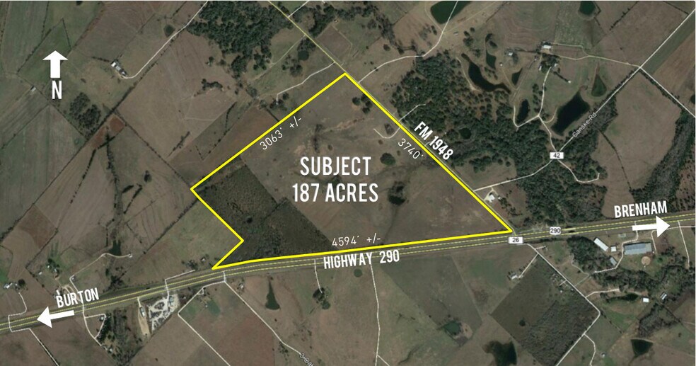 FM 1948 and Highway 290, Burton, TX 77835