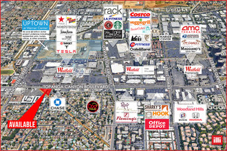 6659 Topanga Canyon Blvd, Woodland Hills, CA - aerial  map view - Image1