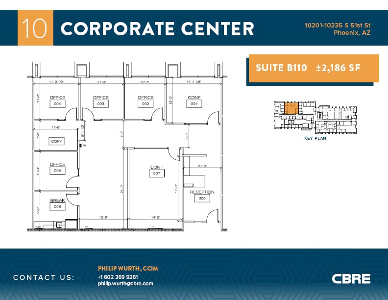10201 S 51st St, Phoenix, AZ for lease Floor Plan- Image 1 of 1