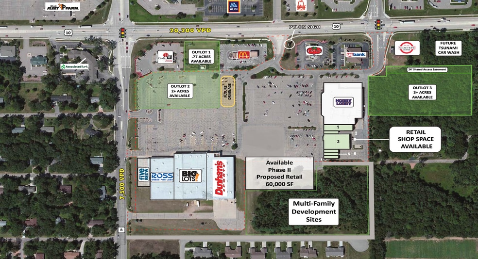 5601 US Highway 10 E, Stevens Point, WI for lease - Building Photo - Image 1 of 1