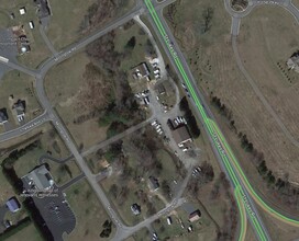 225 Moonglow rd, Fruitland, MD - aerial  map view