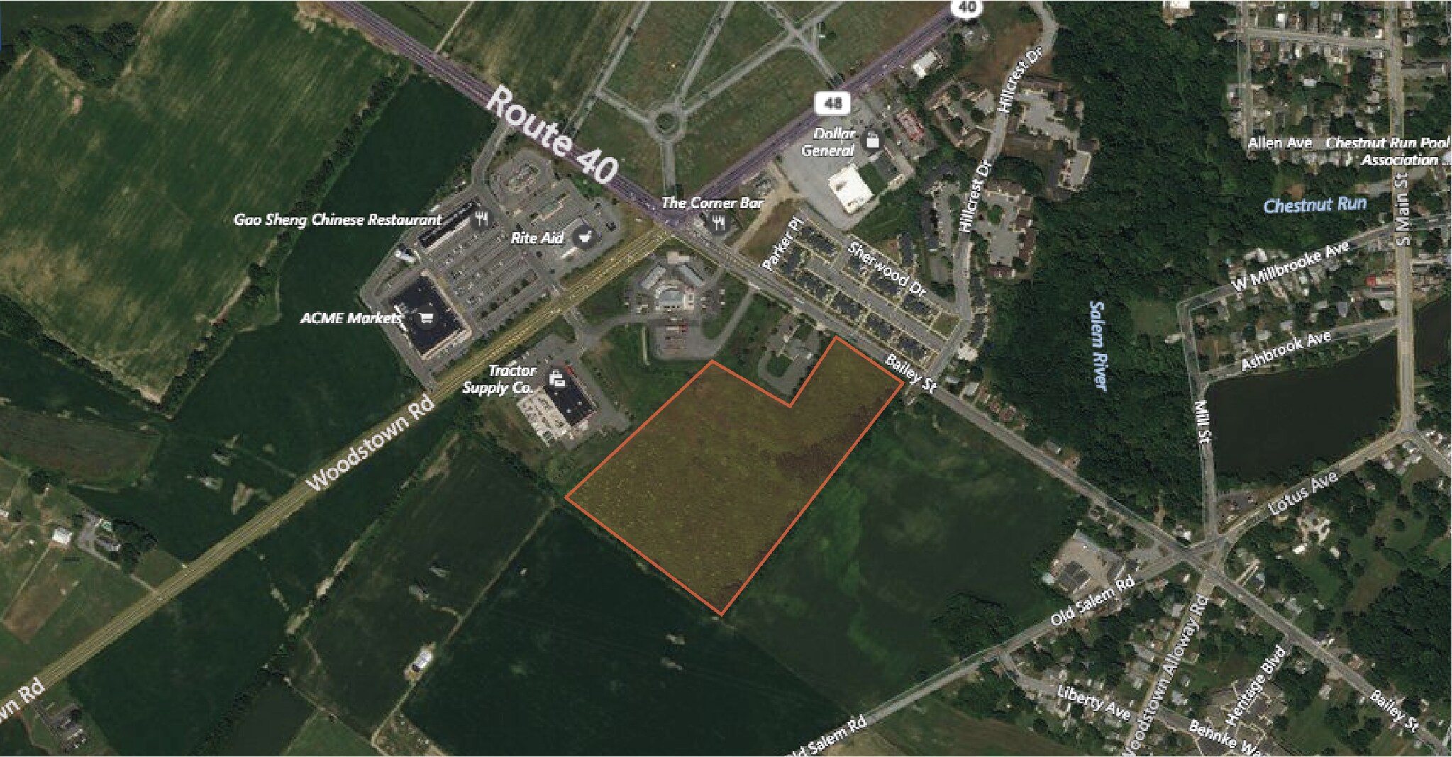 Route 45 & Route 40, Pilesgrove, NJ for sale Primary Photo- Image 1 of 1