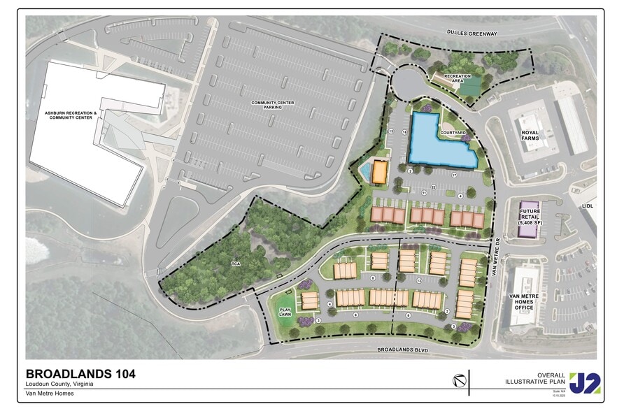 Broadlands Blvd, Ashburn, VA for lease - Site Plan - Image 2 of 2