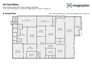 391 E Wilson Ave, Pontiac, MI for lease Floor Plan- Image 1 of 1