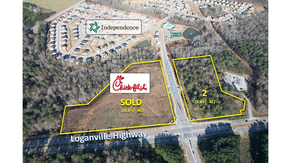 Loganville Highway, Loganville, GA for sale - Building Photo - Image 2 of 6