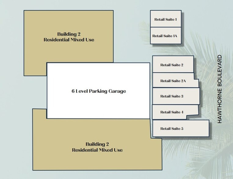 22501 S Hawthorne Blvd, Torrance, CA for lease - Site Plan - Image 3 of 3
