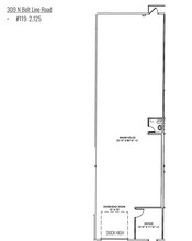 350 S Belt Line Rd, Irving, TX for lease Floor Plan- Image 1 of 4
