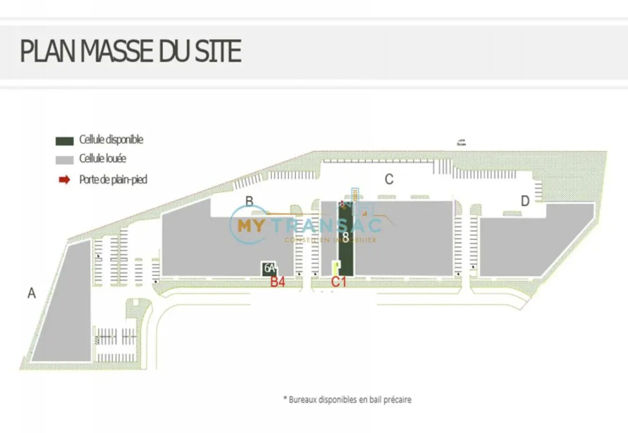 Office in Lisses for lease Site Plan- Image 1 of 1
