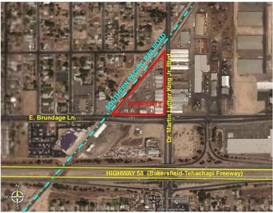 1500-1550 E Brundage Ln, Bakersfield, CA for sale - Aerial - Image 1 of 1