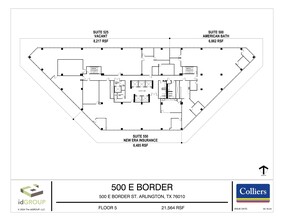 500 E Border St, Arlington, TX for lease Site Plan- Image 1 of 4