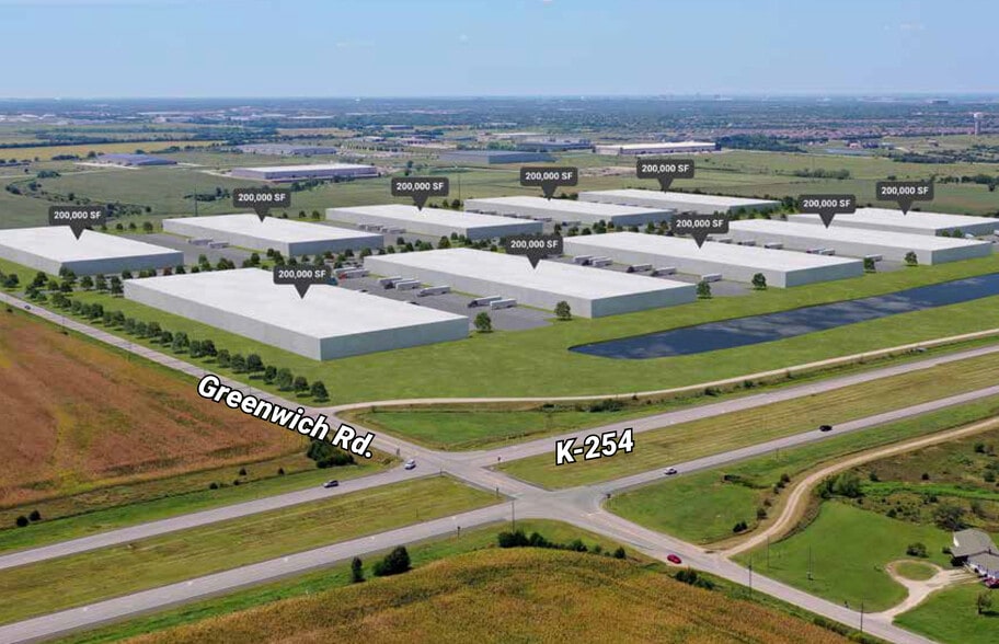 K-254 & Greenwich, Bel Aire, 67226, Bel Aire, KS for lease - Building Photo - Image 1 of 5