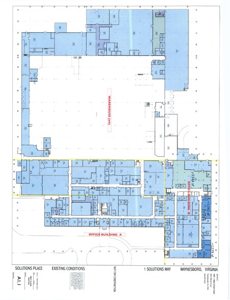 1 Solutions Way, Waynesboro, VA for lease - Floor Plan - Image 2 of 4