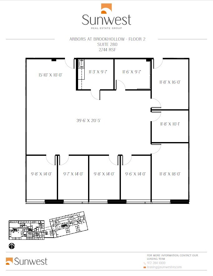 2201 E Lamar Blvd, Arlington, TX for lease Floor Plan- Image 1 of 1