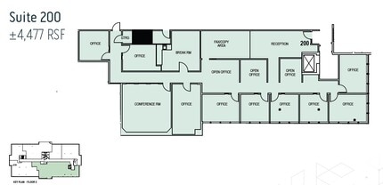 2890 N Main St, Walnut Creek, CA for lease Floor Plan- Image 1 of 1