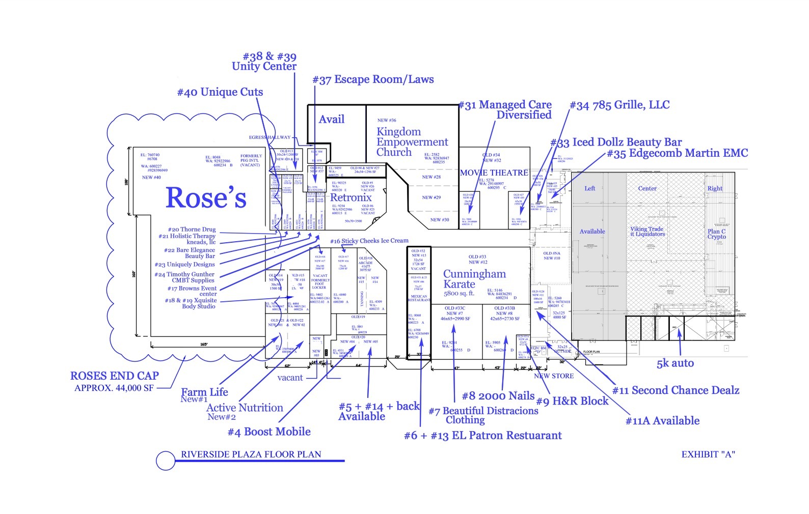 1600 W Howard Ave, Tarboro, NC for lease Floor Plan- Image 1 of 1