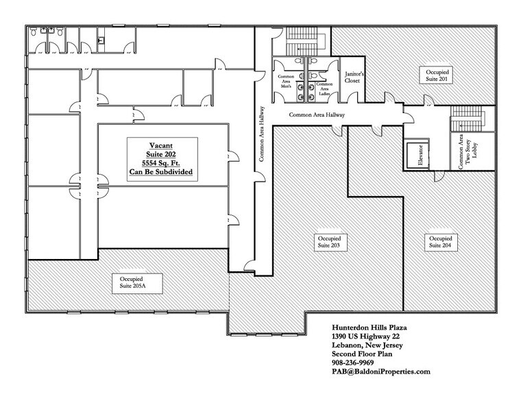 1390 US Highway 22, Lebanon, NJ for sale - Floor Plan - Image 1 of 1