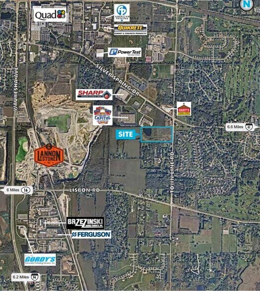 Town Line Rd, Sussex, WI for sale - Building Photo - Image 1 of 1