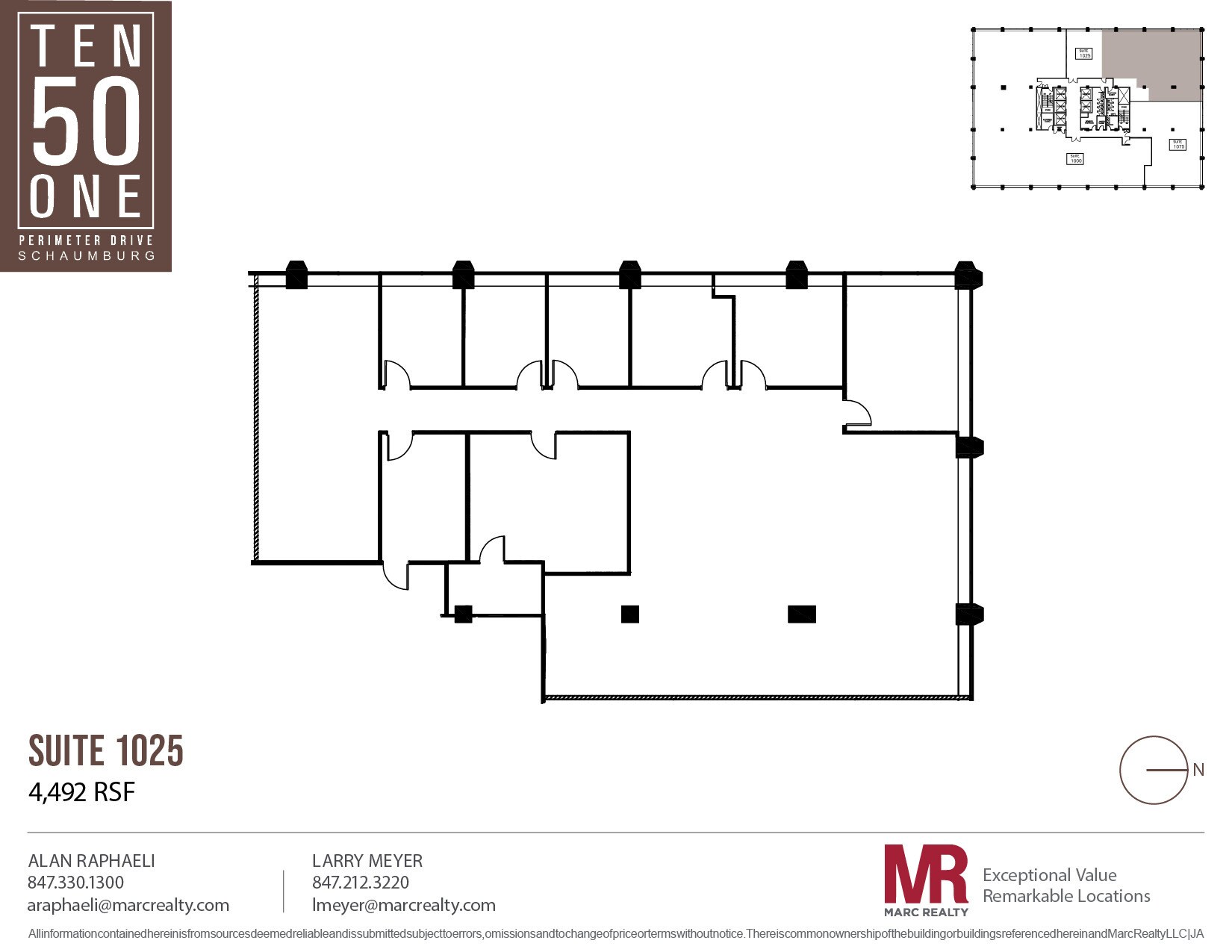 1051 Perimeter Dr, Schaumburg, IL for lease Floor Plan- Image 1 of 5