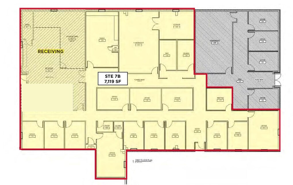 3401 SE Macy Rd, Bentonville, AR for lease Floor Plan- Image 1 of 1