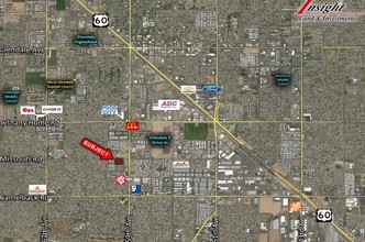 5939 W Missouri Ave, Glendale, AZ - aerial  map view