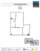 16133 Ventura Blvd, Encino, CA for lease Floor Plan- Image 1 of 1