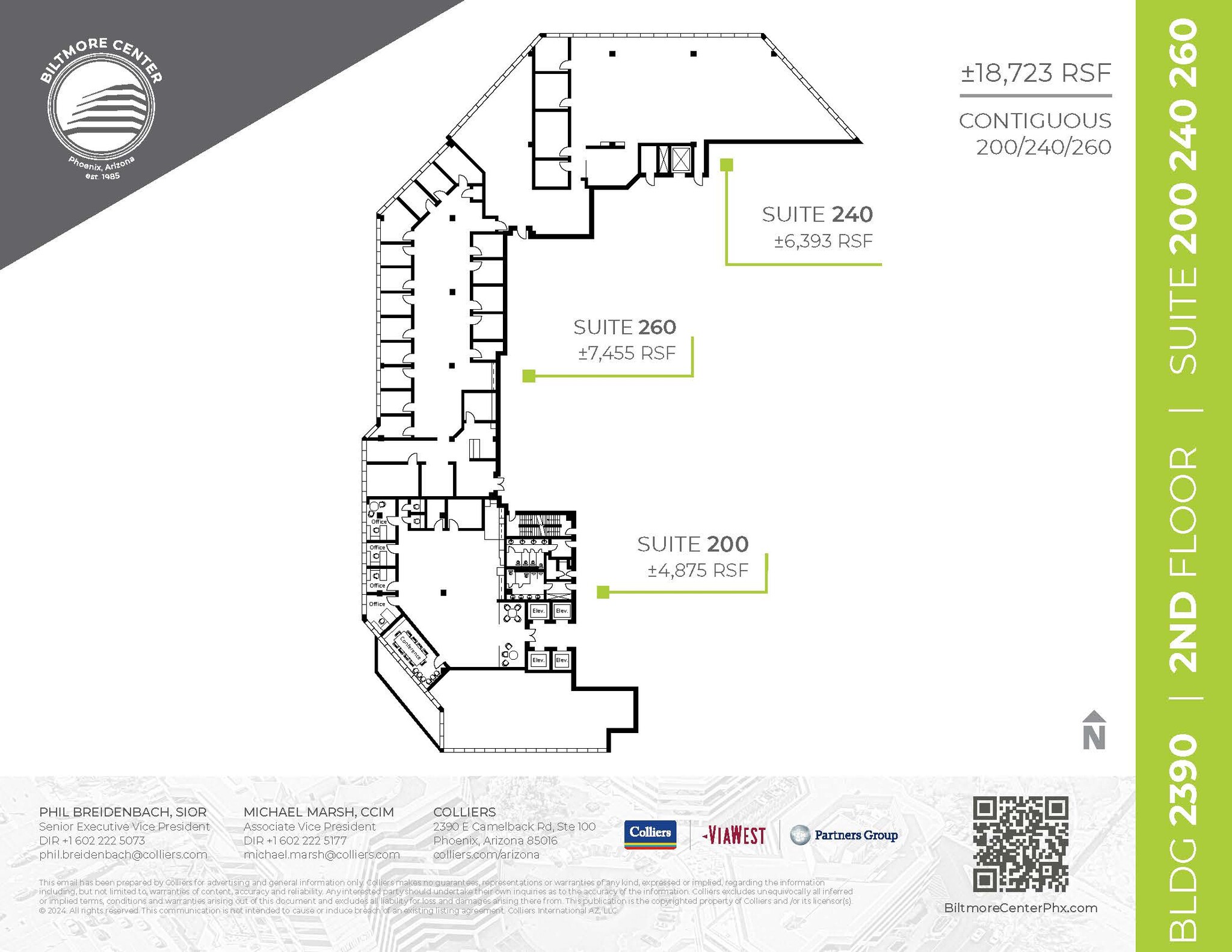 2398 E Camelback Rd, Phoenix, AZ for lease Floor Plan- Image 1 of 2