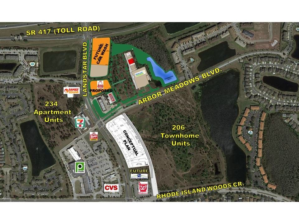Landstar Blvd & Arbor Meadows Blvd, Orlando, FL 32824