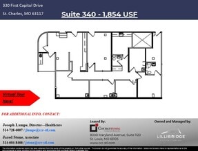 330 First Capitol Dr, Saint Charles, MO for lease Floor Plan- Image 2 of 2