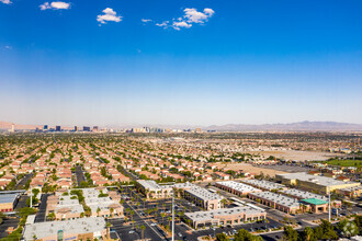 3090 S Durango Dr, Las Vegas, NV - aerial  map view