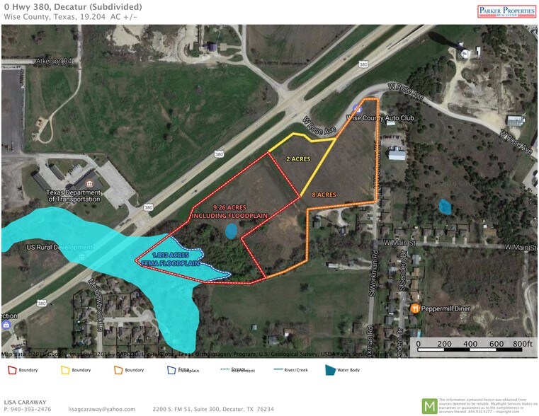 Hwy 380 & Workman St, Decatur, TX for sale - Building Photo - Image 1 of 1