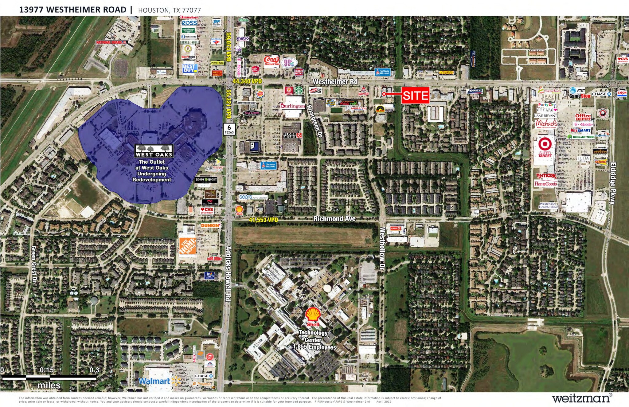 13977 Westheimer Rd, Houston, TX 77077 Retail for Lease