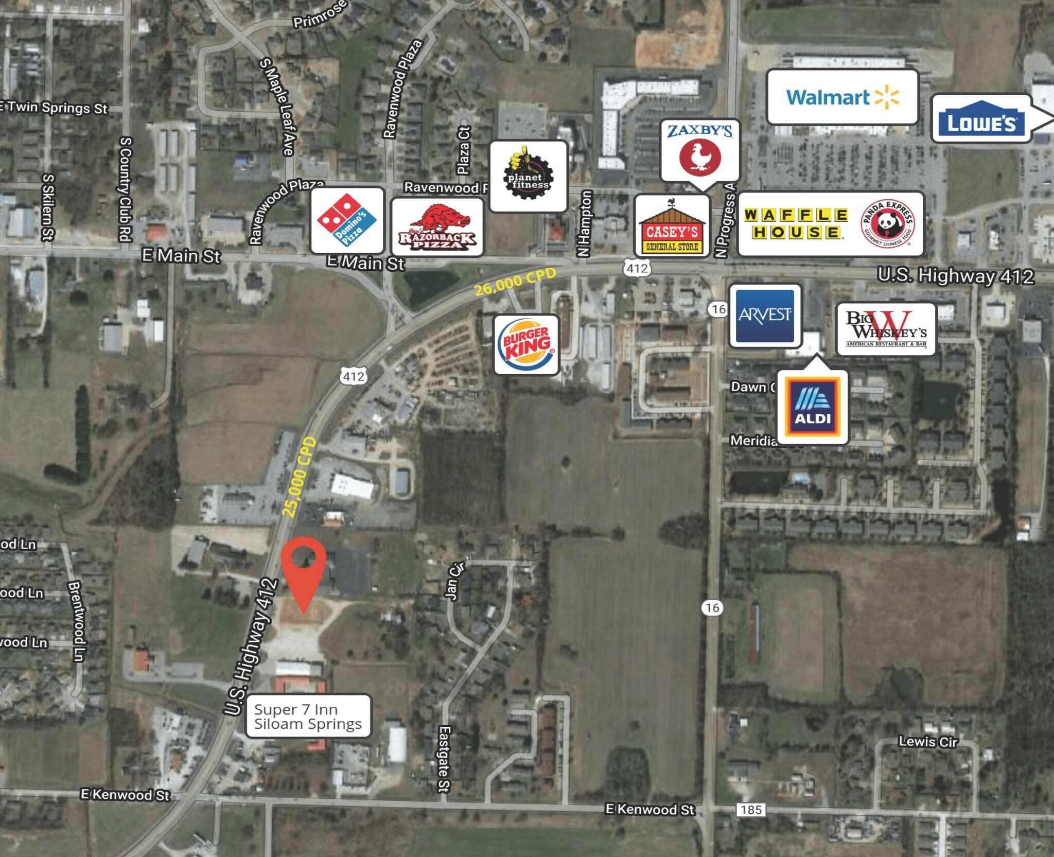 HWY 412 E, Siloam Springs, AR for sale Building Photo- Image 1 of 1