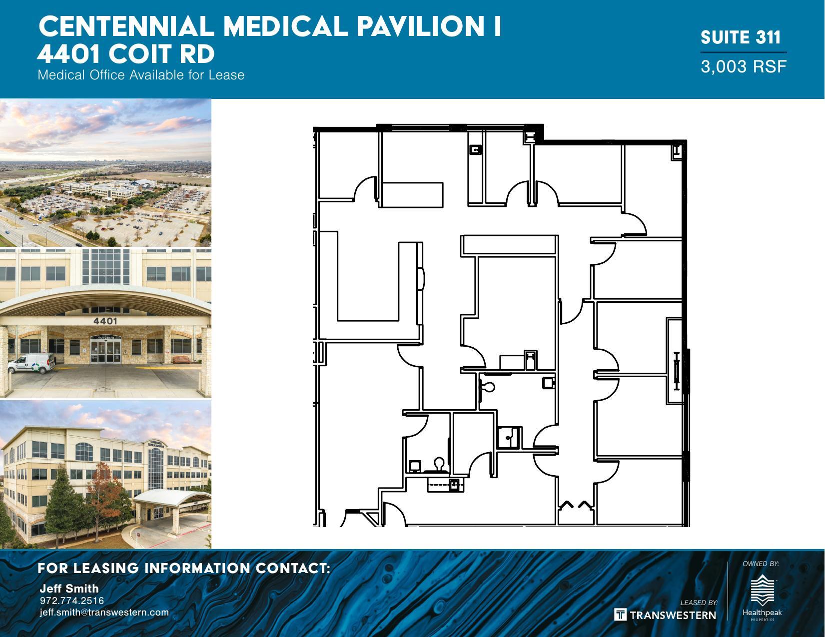 4401 Coit Rd, Frisco, TX for lease Floor Plan- Image 1 of 1