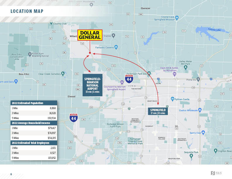797 E. Hughes, Willard, MO 65781 Dollar General Willard, MO