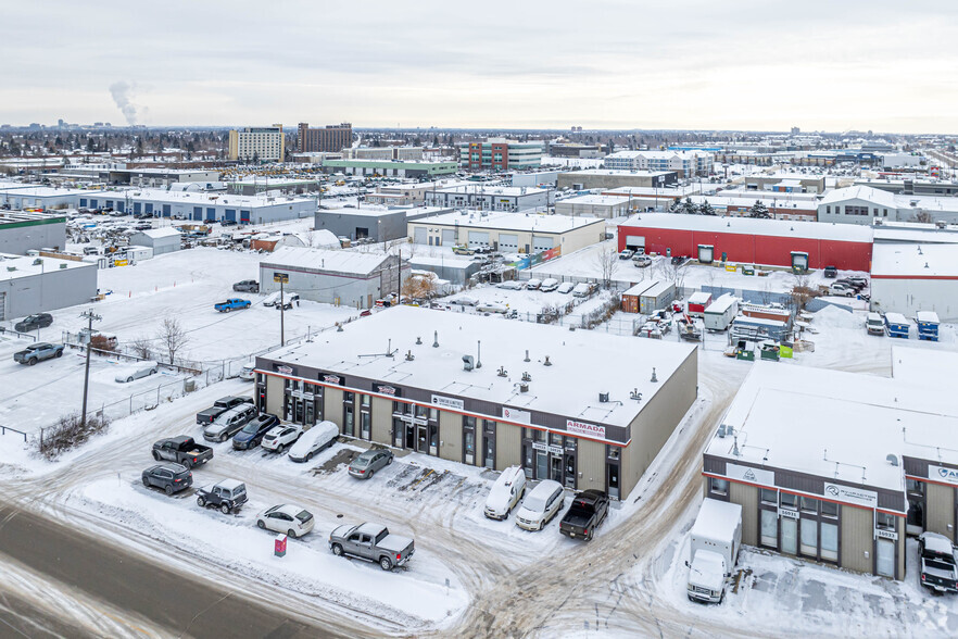 16915-16931 111th Ave NW, Edmonton, AB for lease - Aerial - Image 2 of 3