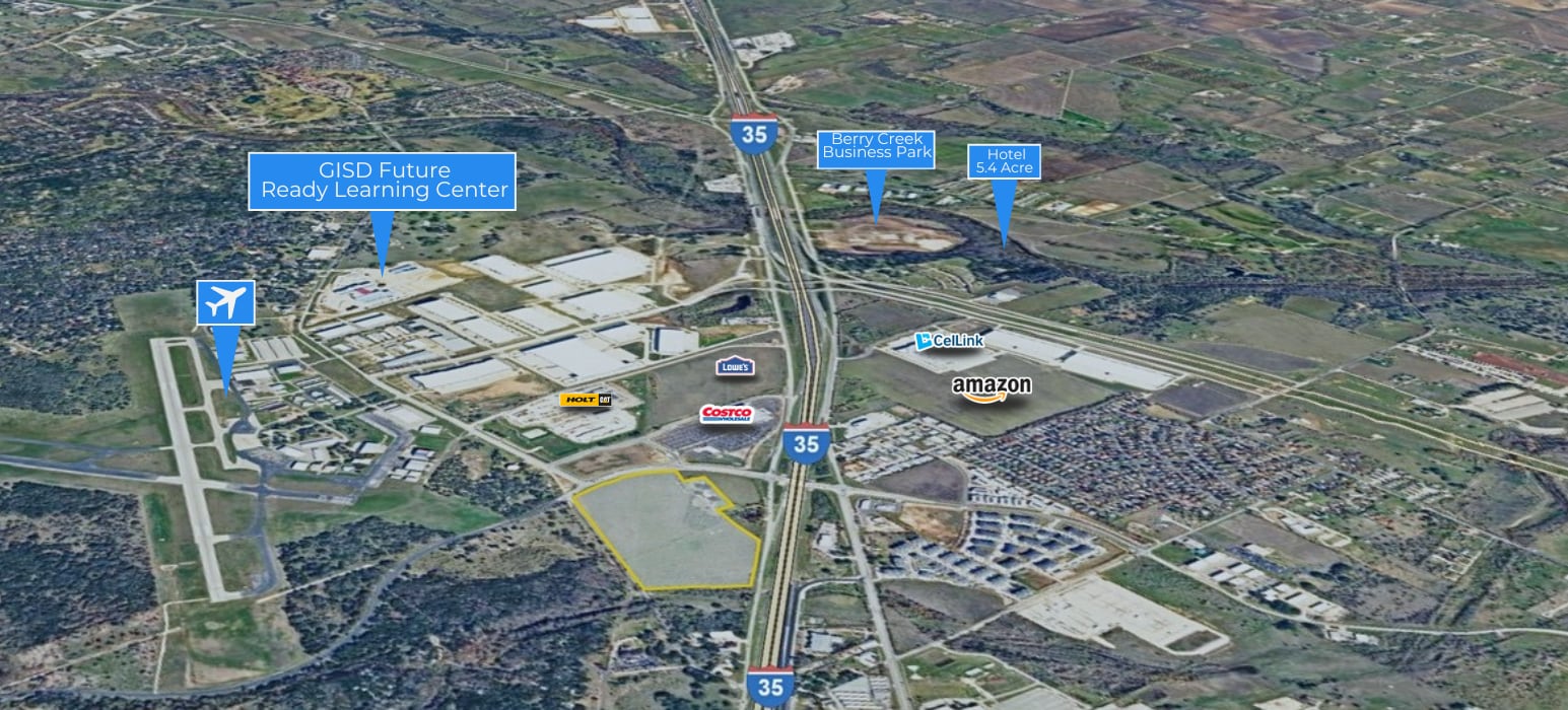 1761 N Interstate 35 Frontage Rd, Georgetown, TX for sale Aerial- Image 1 of 2