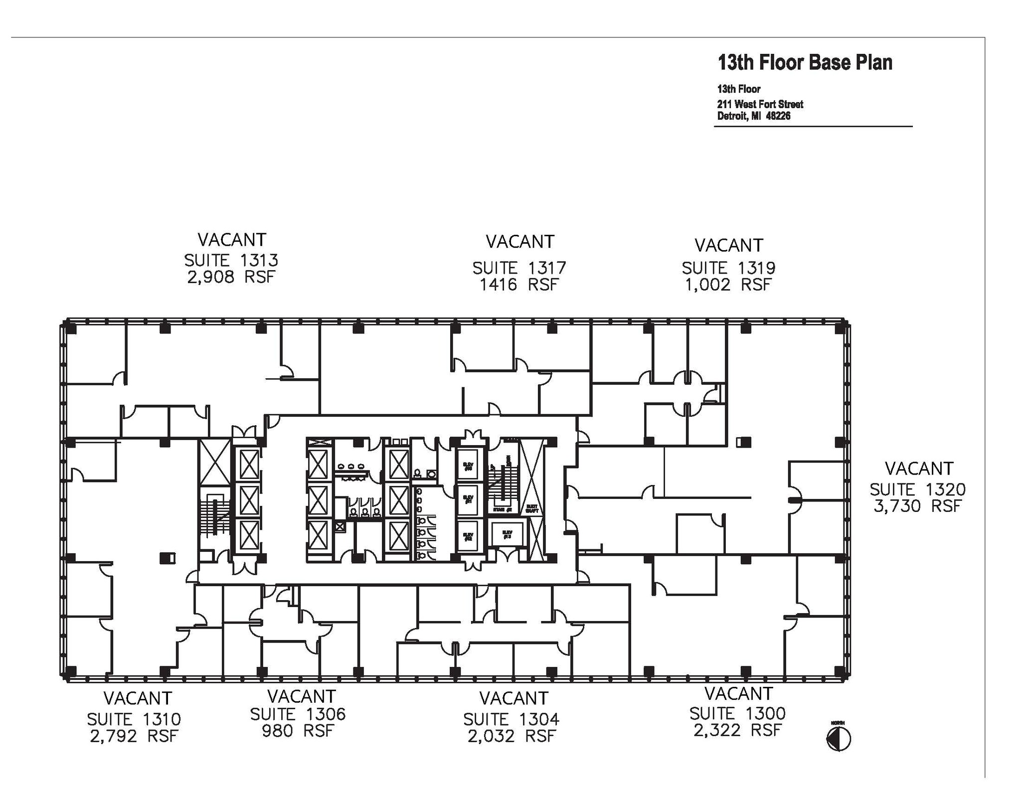 211 W Fort St, Detroit, MI for lease Building Photo- Image 1 of 1