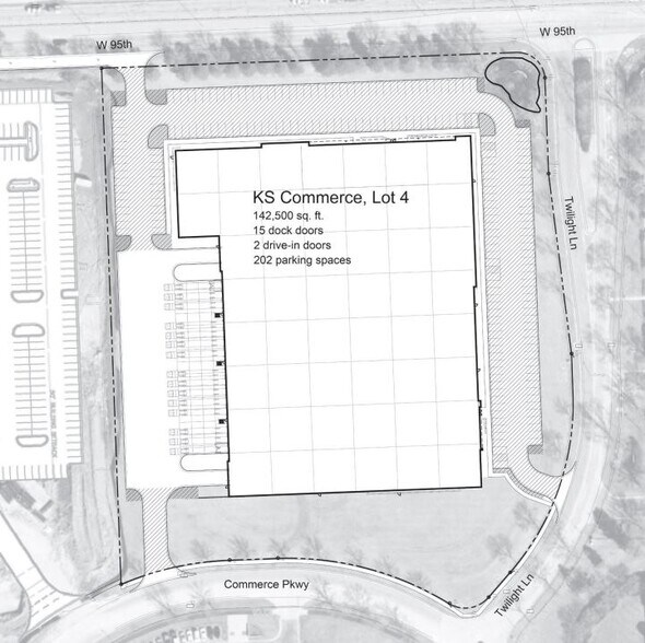 15415 W 95th St, Lenexa, KS for sale - Site Plan - Image 1 of 1