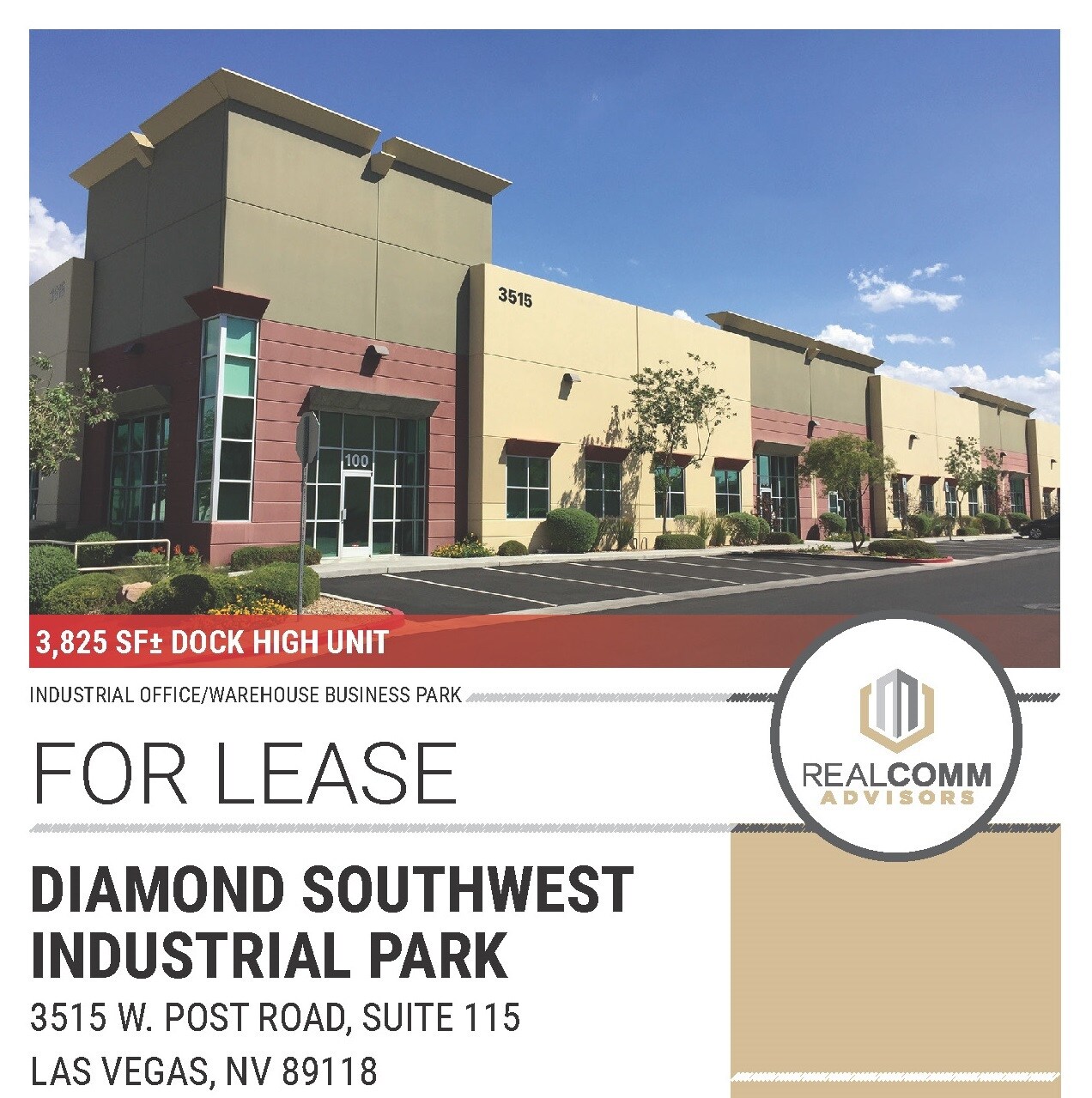 3475 W Post Rd, Las Vegas, NV for sale Building Photo- Image 1 of 1