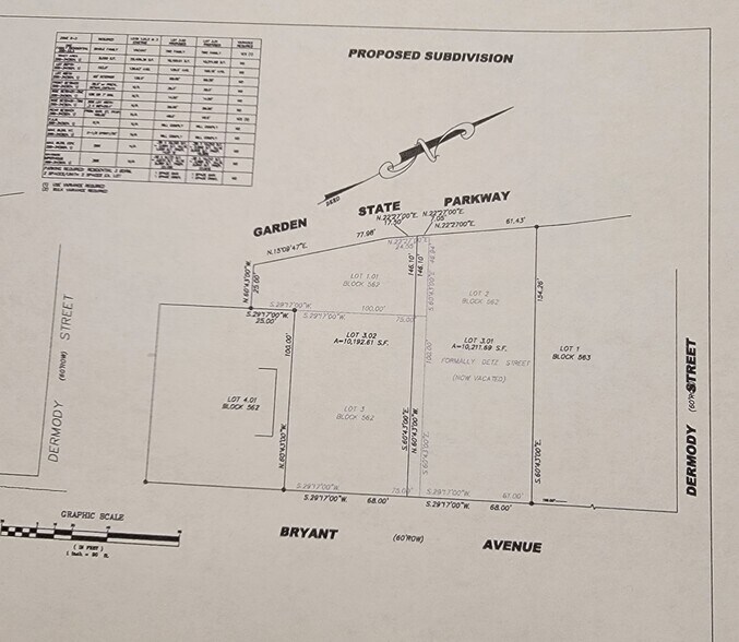127 Bryant Ave, Cranford, NJ 07016 Land for Sale