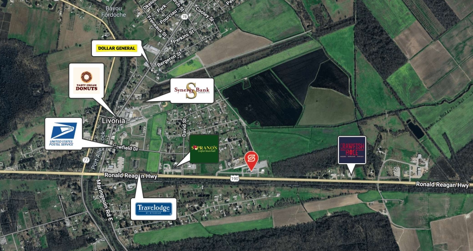 8621 Airline Hwy, Livonia, LA for lease - Primary Photo - Image 1 of 1