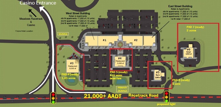 Racetrack & Quail Rd, Canonsburg, PA for sale Primary Photo- Image 1 of 1