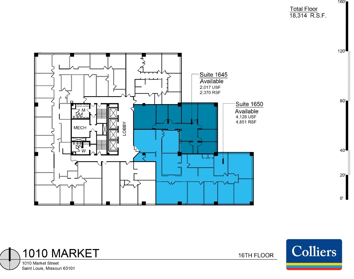 1010 Market St, Saint Louis, MO for lease Building Photo- Image 1 of 1