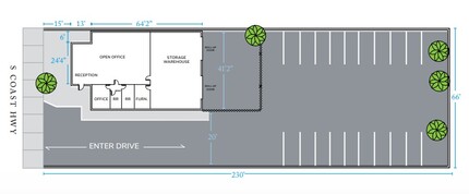 820 S Coast Hwy, Oceanside, CA for lease Site Plan- Image 1 of 1