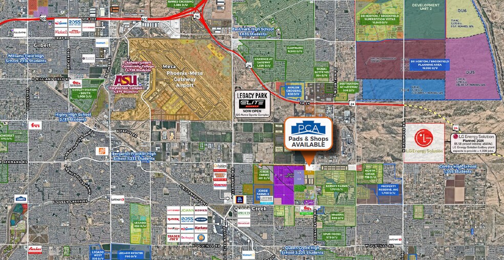 SWC Signal Butte & Germann Road, Queen Creek, AZ 85142 Land for Sale