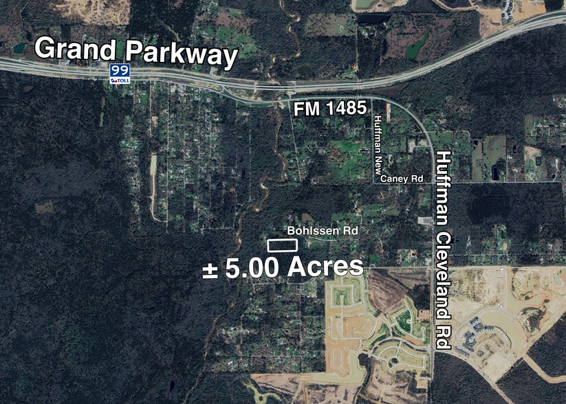 Bohlssen Road, Huffman, TX for sale - Aerial - Image 1 of 1