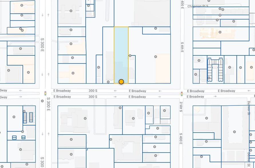 345 E 300 S, Salt Lake City, UT for sale - Plat Map - Image 3 of 3