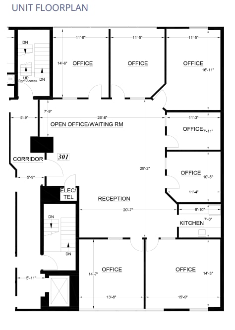 1640 Oak Bay Ave, Victoria, BC for lease Floor Plan- Image 1 of 1