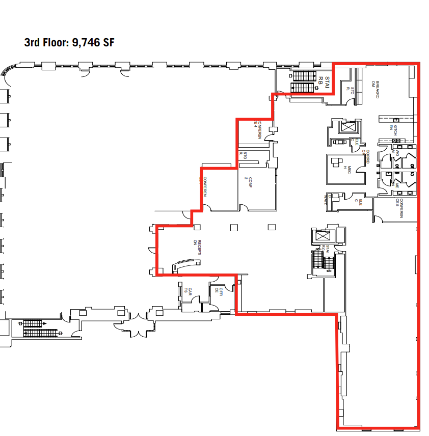 17 N 20th St, Birmingham, AL for lease Floor Plan- Image 1 of 2