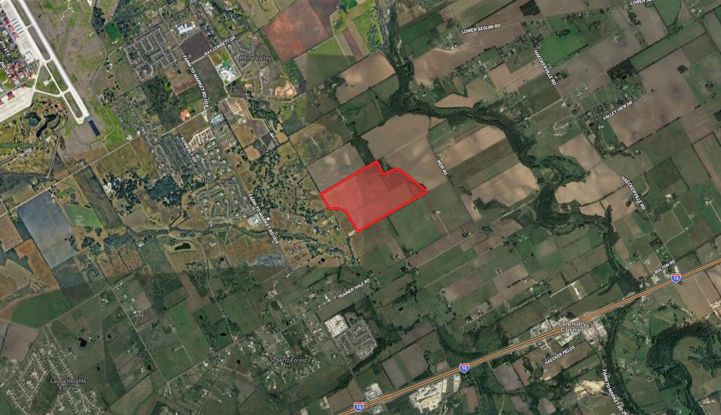 9275 Weir Rd, Schertz, TX for sale Aerial- Image 1 of 1